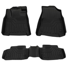 [US Warehouse] All Weather TPE Floor Mats Liners for Honda Civic Sedan Hatchback 4Dr 2016-2020